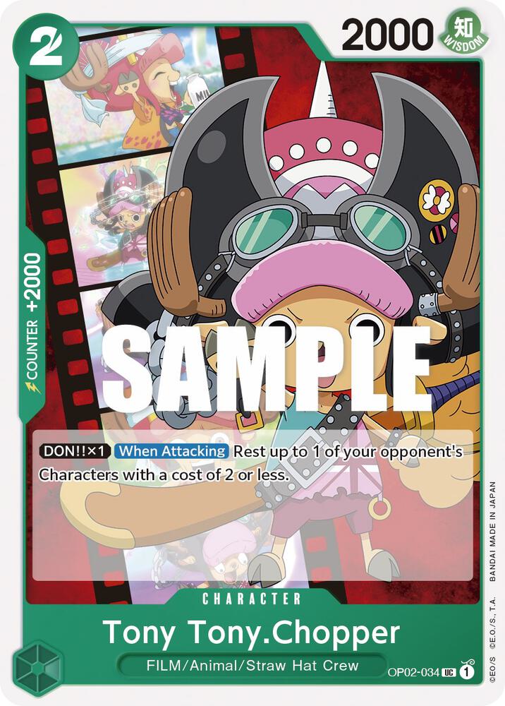 Tony Tony.Chopper OP02-034 (Paramount War) 