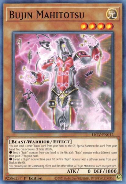 Bujin Mahitotsu LIOV-EN012 (Lightning Overdrive)  - 1st Edition