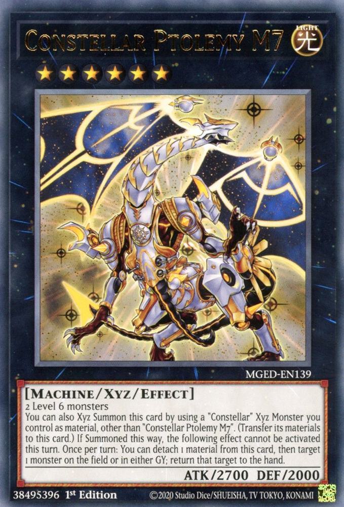 Constellar Ptolemy M7 MGED-EN139 (Maximum Gold: El Dorado)  - 1st Edition