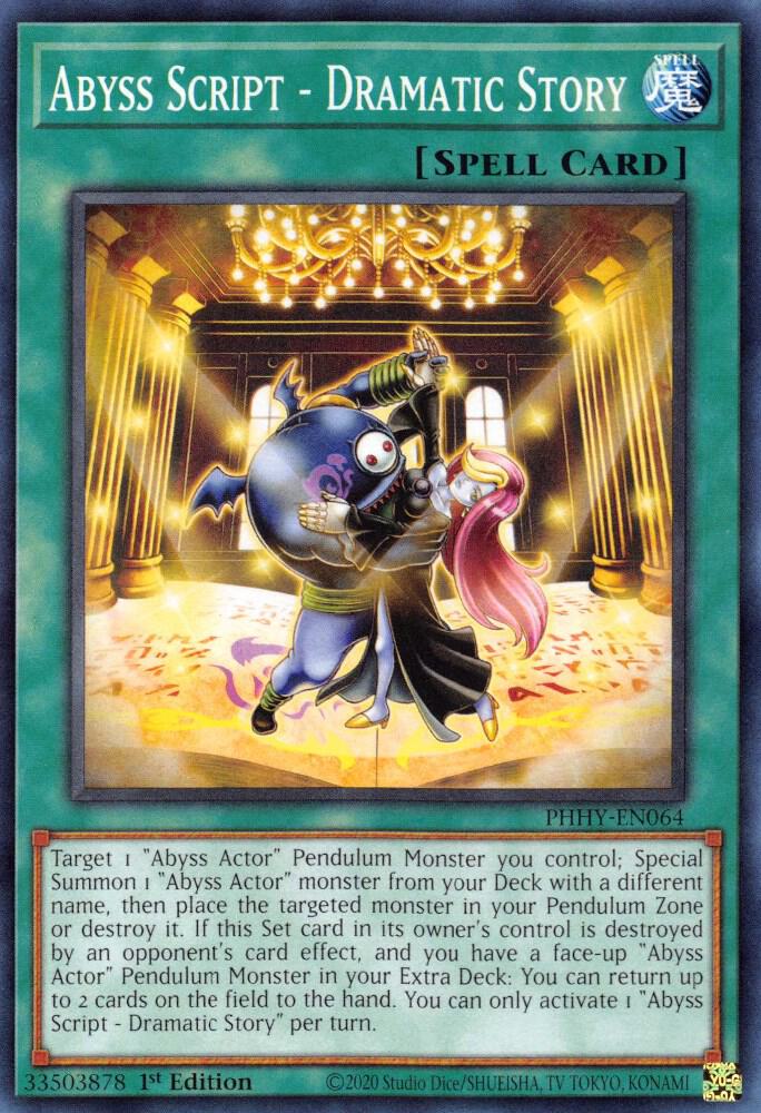Abyss Script - Dramatic Story PHHY-EN064 (Photon Hypernova)  - 1st Edition