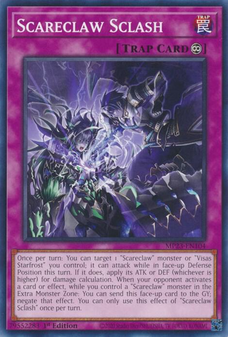 Scareclaw Sclash MP23-EN104 (25th Anniversary Tin: Dueling Heroes Mega Pack)  - 1st Edition