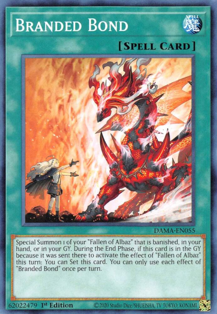 Branded Bond DAMA-EN055 (Dawn of Majesty)  - 1st Edition