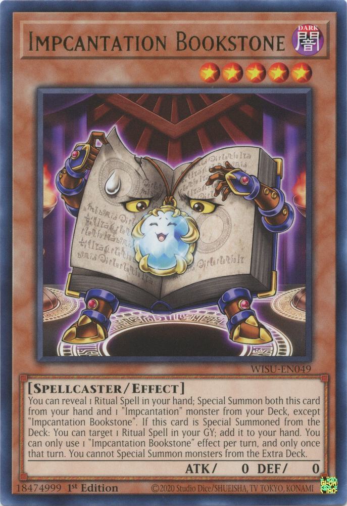 Impcantation Bookstone WISU-EN049 (Wild Survivors)  - 1st Edition