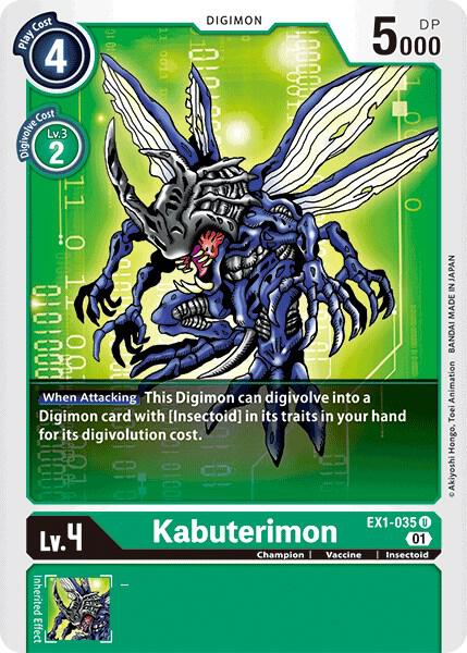 Kabuterimon EX1-035 U (Classic Collection) 