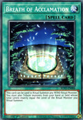 Breath of Acclamation BLVO-EN086 (Blazing Vortex)  - 1st Edition