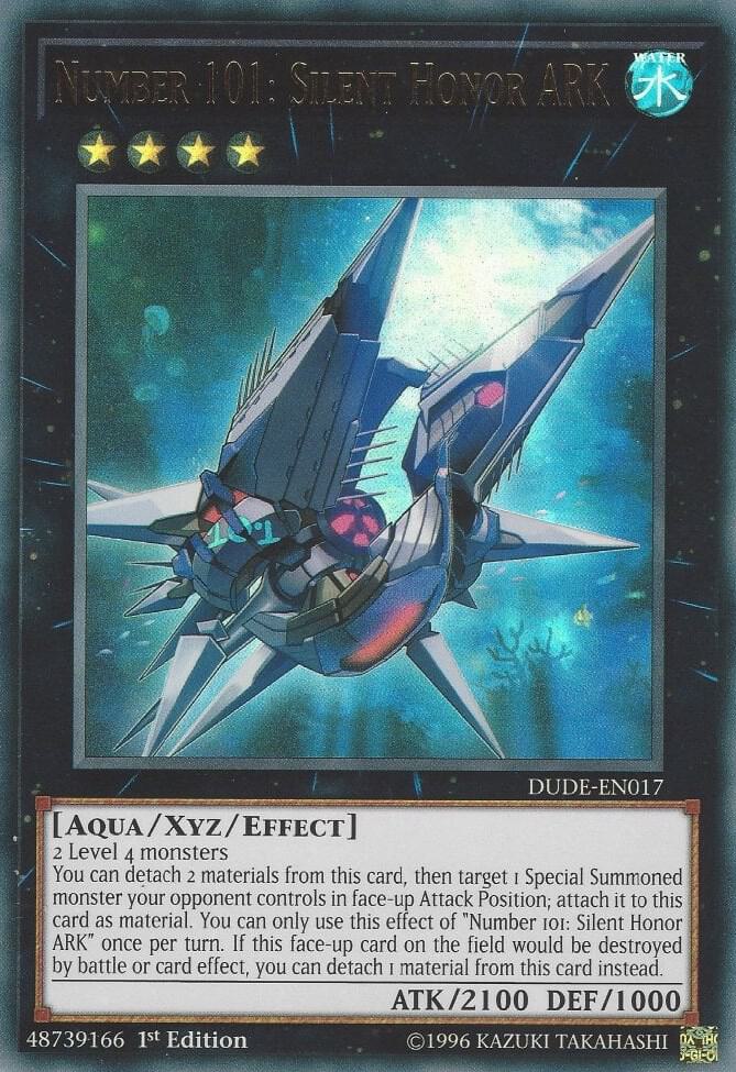 Number 101 Silent Honor ARK DUDE-EN017 (Duel Devastator)  - 1st Edition