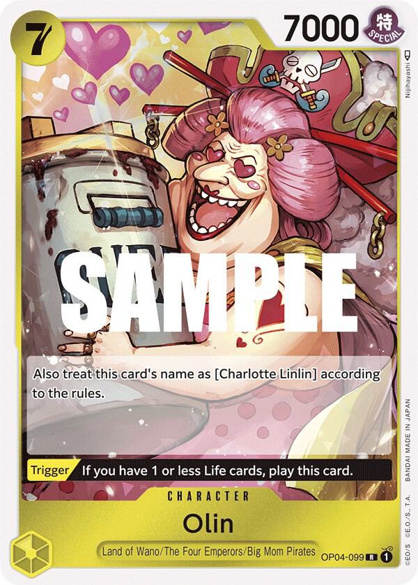 Olin OP04-099 (Kingdoms of Intrigue)  - Foil