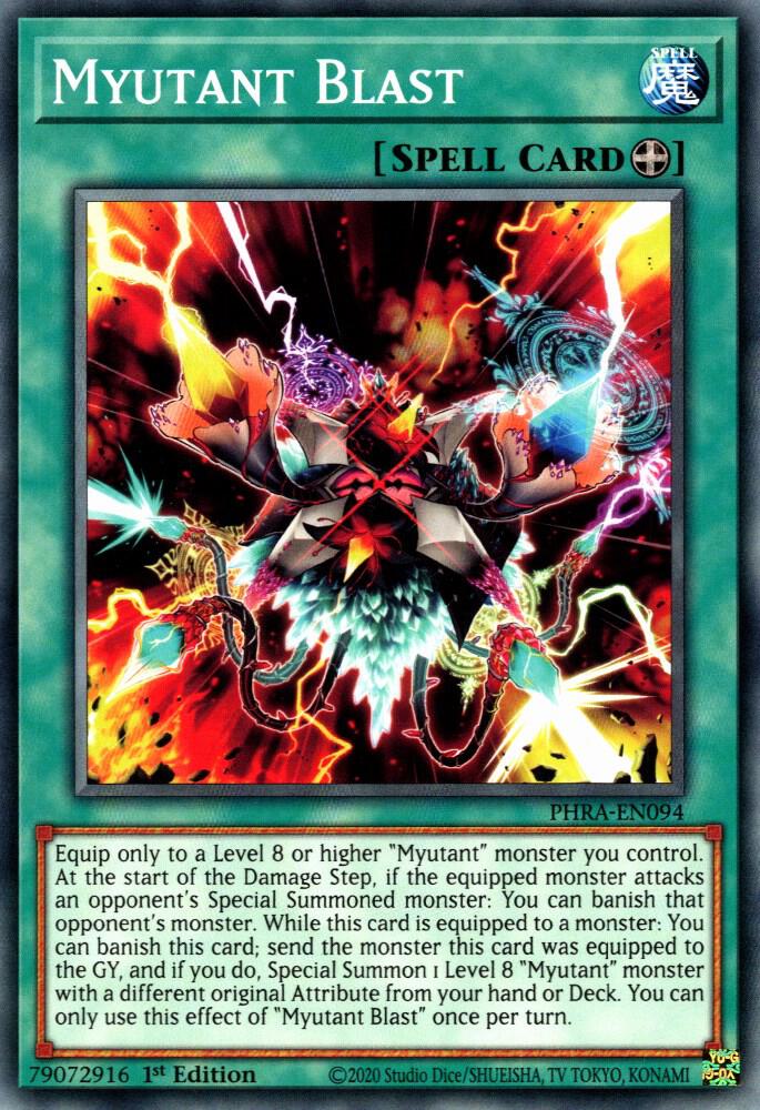 Myutant Blast PHRA-EN094 (Phantom Rage)  - 1st Edition