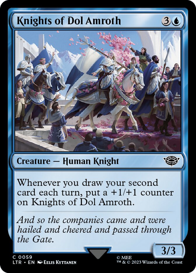 Knights of Dol Amroth 59/281 (Universes Beyond: The Lord of the Rings: Tales of Middle-earth) 