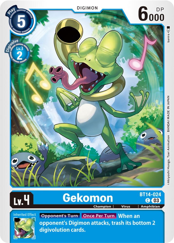 Gekomon BT14-024 C (Blast Ace) 