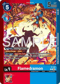 Flamedramon P-137 P (Limited Card Pack -Billion Bullet-)  - Foil