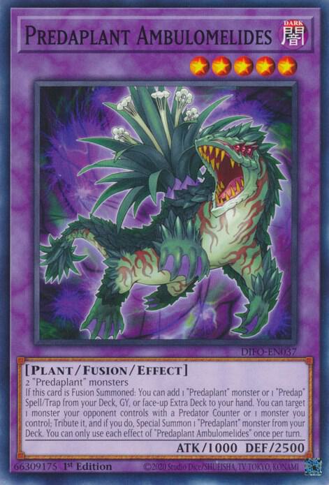 Predaplant Ambulomelides DIFO-EN037 (Dimension Force)  - 1st Edition