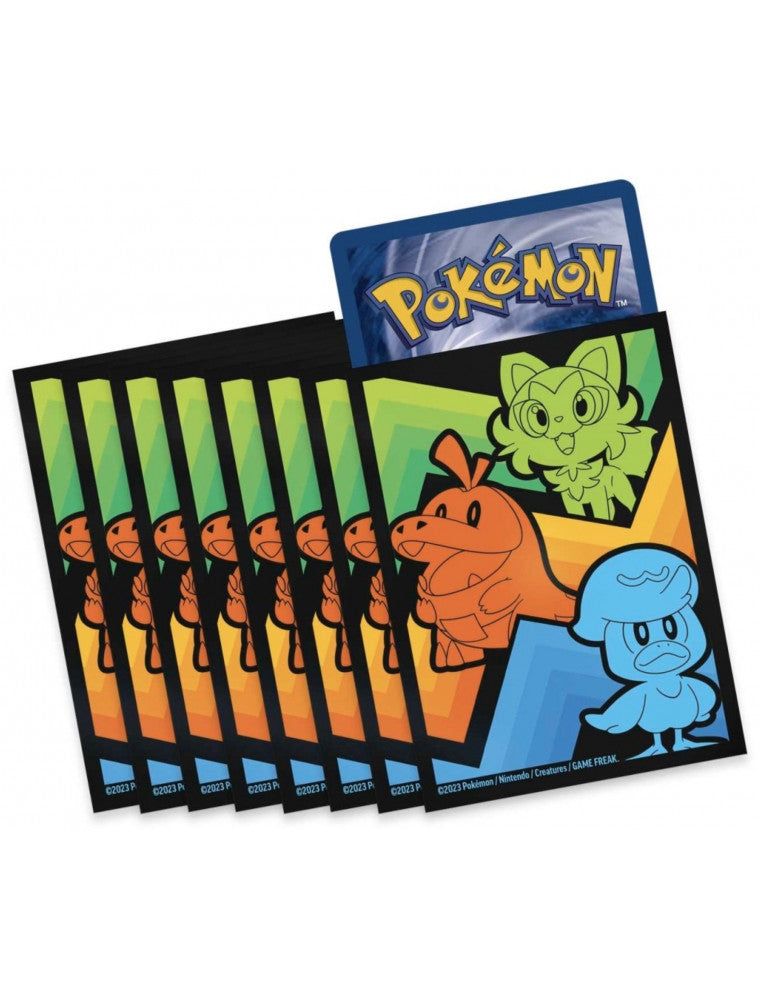 Card Sleeves - Pokemon Paldea Evolved Elite Trainer Box (65 Pack)