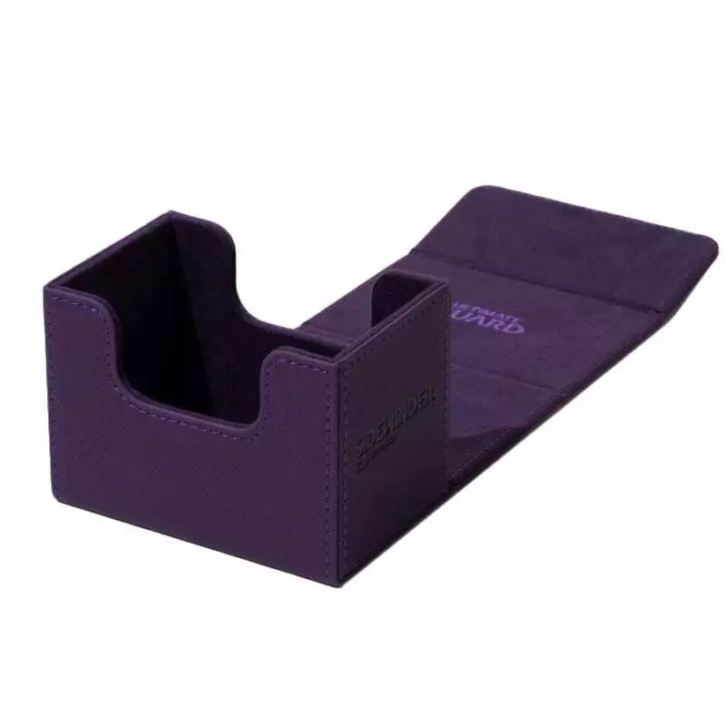 Ultimate Guard Sidewinder 80+ Xenoskin Monocolor Purple Deck Box
