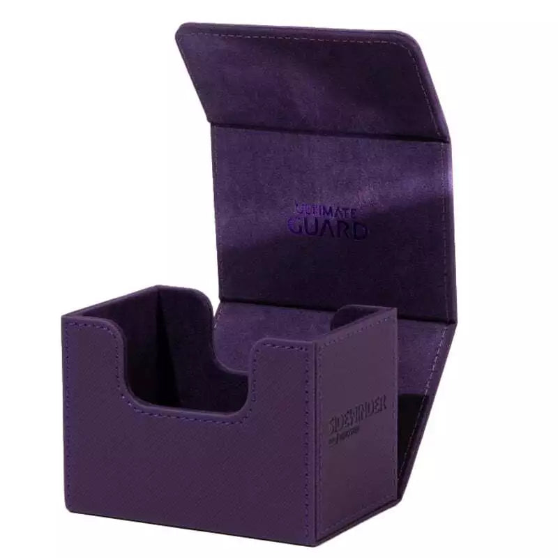 Ultimate Guard Sidewinder 80+ Xenoskin Monocolor Purple Deck Box