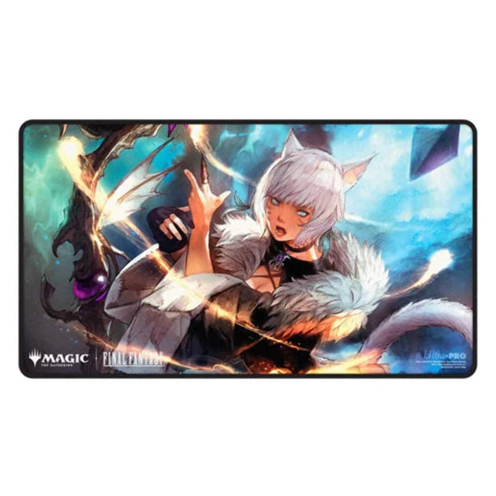 Ultra Pro: MTG - FINAL FANTASY Black Stitched Playmat Premium Z