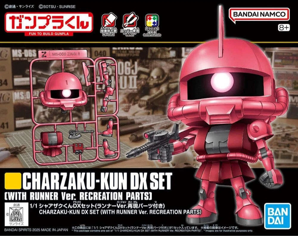 1/1 Charzaku-Kun DX Set (With Runner Ver. Recreation Parts)