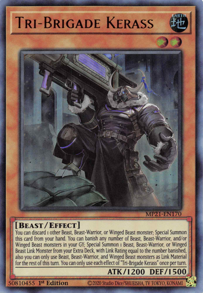 Tri-Brigade Kerass [MP21-EN170] Ultra Rare