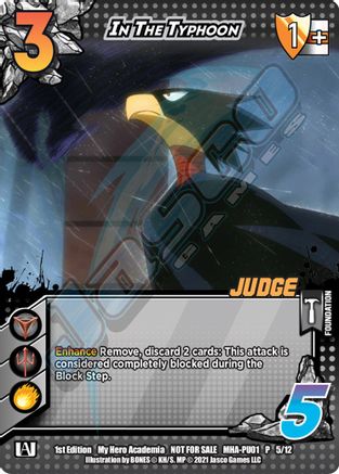 In the Typhoon (Judge) [Series 1 Promos]