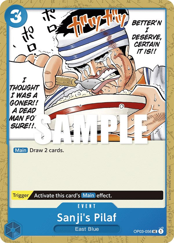Sanji's Pilaf (OP03-056) - Normal Uncommon - Pillars of Strength