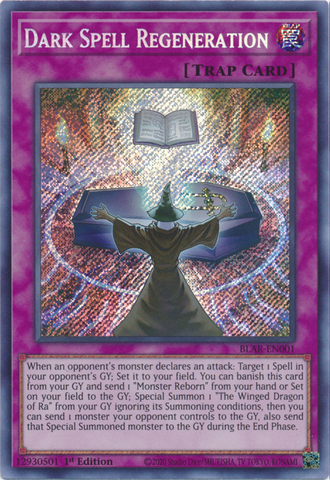 Dark Spell Regeneration [BLAR-EN001] Secret Rare