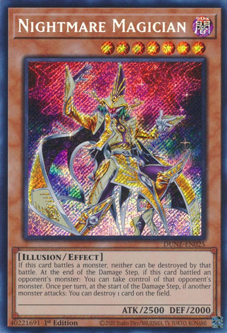 Nightmare Magician [DUNE-EN025] Secret Rare