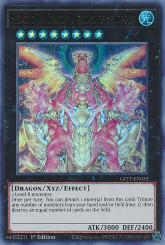 Hieratic Sun Dragon Overlord of Heliopolis [GFTP-EN052] Ultra rare