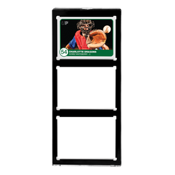 Ultra PRO: UV One-Touch Magnetic Holder - 35pt (3-Card Black Border)