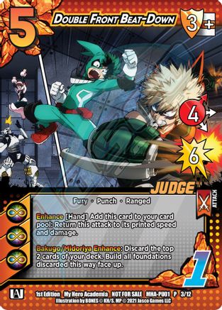 Double Front Beat-Down (Judge) [Series 1 Promos]