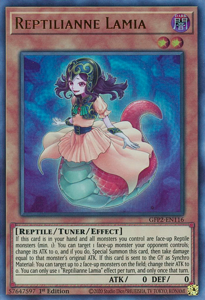 Reptilianne Lamia [GFP2-EN116] Ultra Rare