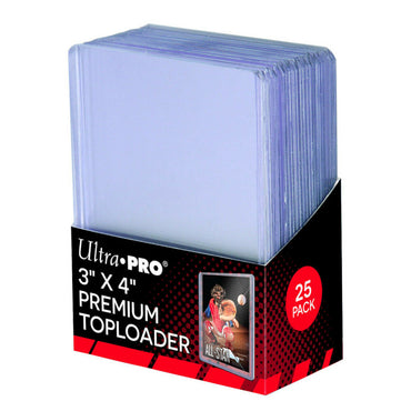 ULTRA PRO - TOPLOADER - 3" x 4" - Super Clear Premium 35pt (PK25) - KC Collectibles au