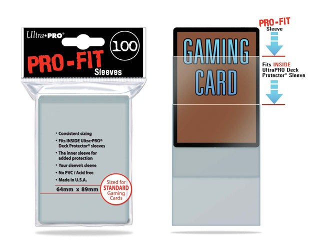 ULTRA PRO Card Sleeves - Pro-Fit Standard - KC Collectibles au