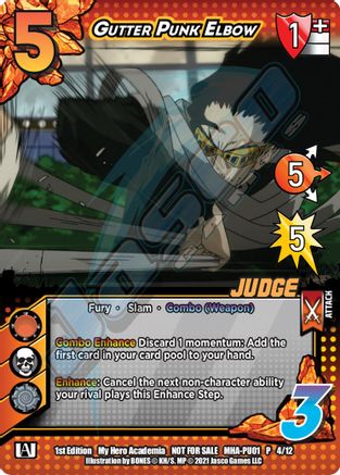 Gutter Punk Elbow (Judge) [Series 1 Promos]