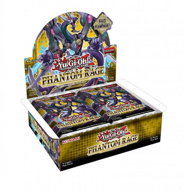 YuGiOh! Phantom Rage Booster Box - KC Collectibles au