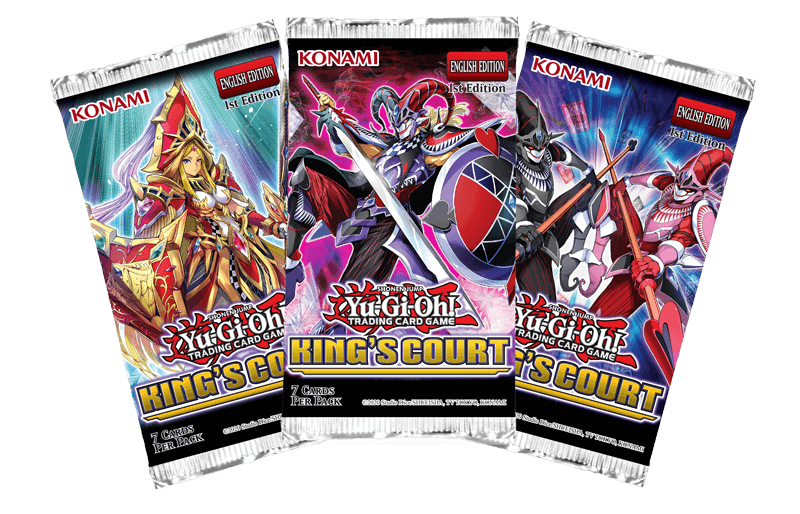 YuGiOh! King's Court Booster 1st Edition - KC Collectibles au