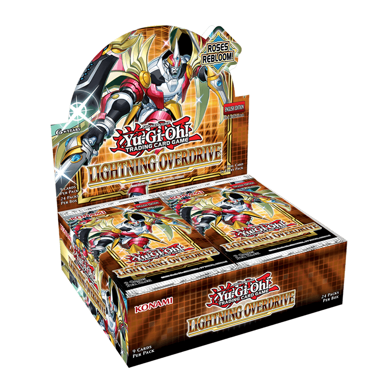 YuGiOh! Lightning Overdrive Booster Box - KC Collectibles au