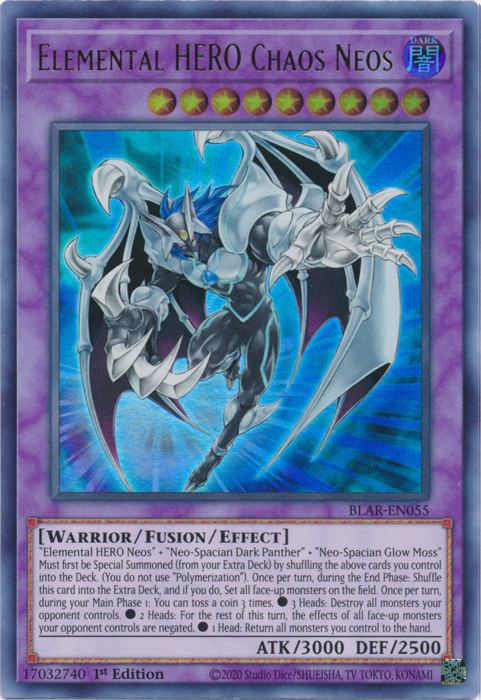 Elemental HERO Chaos Neos [BLAR-EN055] Ultra Rare