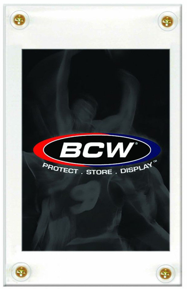 BCW Card Holder 4 Screw Non Recessed - KC Collectibles au