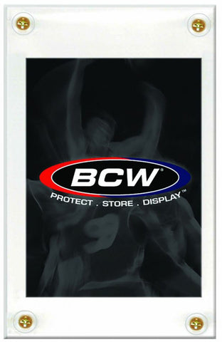 BCW Card Holder 4 Screw Non Recessed - KC Collectibles au