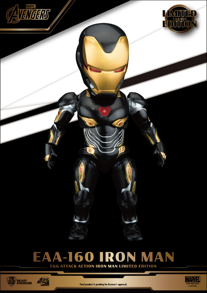 Beast Kingdom Egg Attack Action Marvel Avengers Iron Man Mark 50 Limited Edition