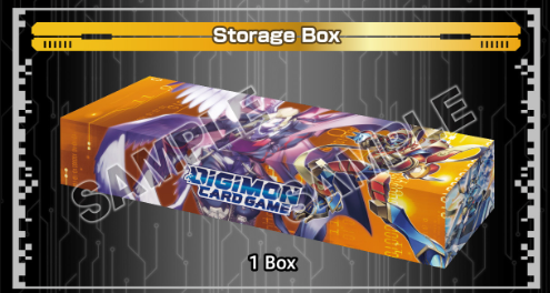 digimon card game storage box Digimon Card Game: 2nd Anniversary Storage Box (Storage