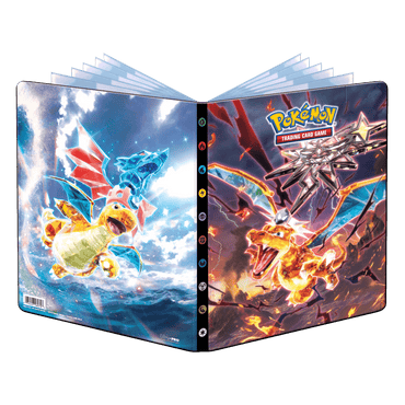 Ultra PRO: 9-Pocket Portfolio - Pokemon (Scarlet & Violet / Charizard and Dragonite)