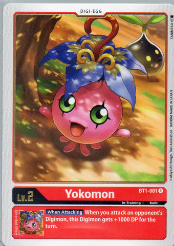 BT1-001 R Yokomon - Rare - KC Collectibles au