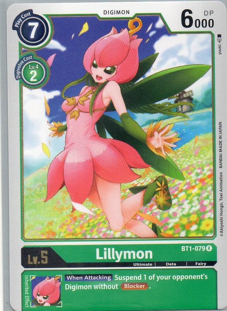 BT1-079 R Lillymon - Rare - KC Collectibles au