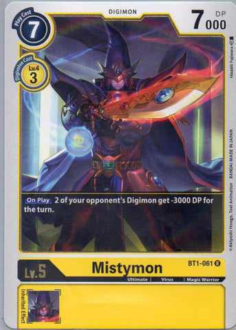 BT1-061 R Mistymon - Rare - KC Collectibles au