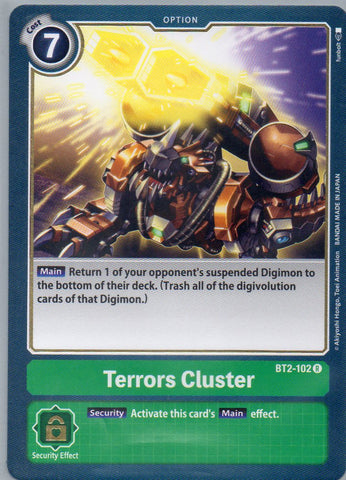 BT2-102 R Terrors Cluster - Rare - KC Collectibles au