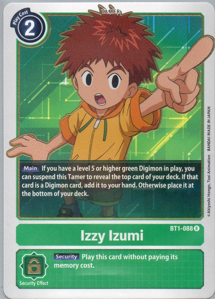 BT1-088 R Izzy Izumi - Rare - KC Collectibles au