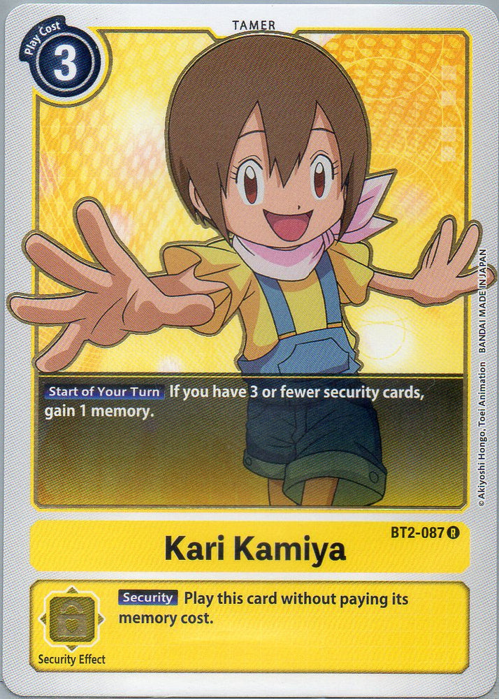 BT2-087 R Kari Kamiya - Rare - KC Collectibles au