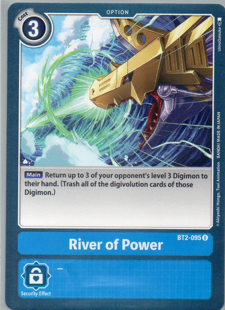 BT2-095 U River of Power - Uncommon - KC Collectibles au