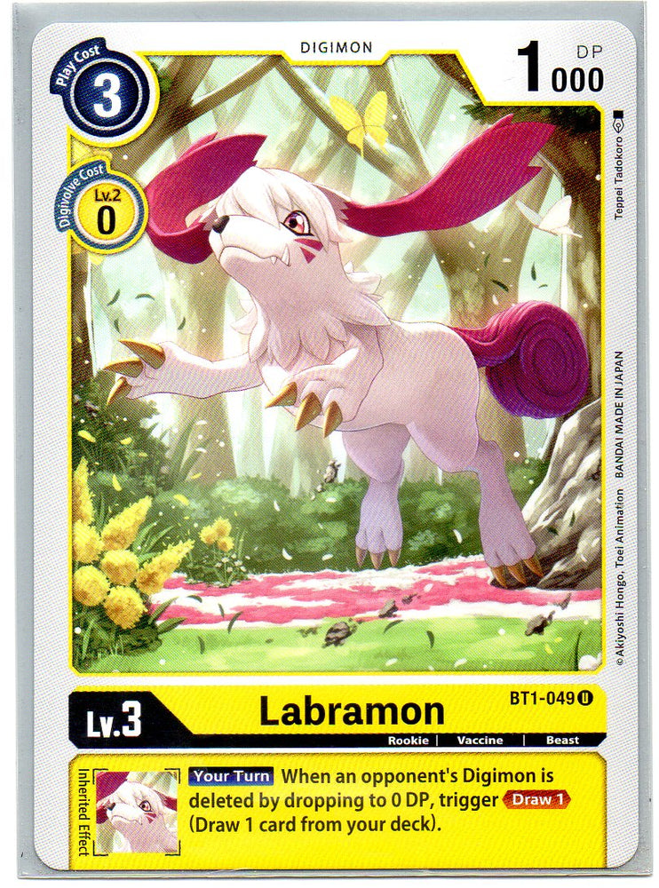 BT1-049 U Labramon - Uncommon - KC Collectibles au